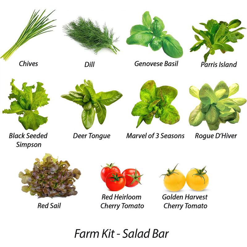 Salad Bar Seed Pod Kit (For Farm & Farm Plus Models) image number null